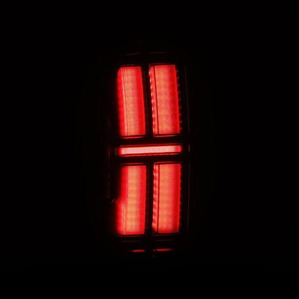 AlphaRex (NOVA-Series) 2005-2015 Toyota Tacoma Prismatic LED Tail Lights - Alpha-Black - product image 7