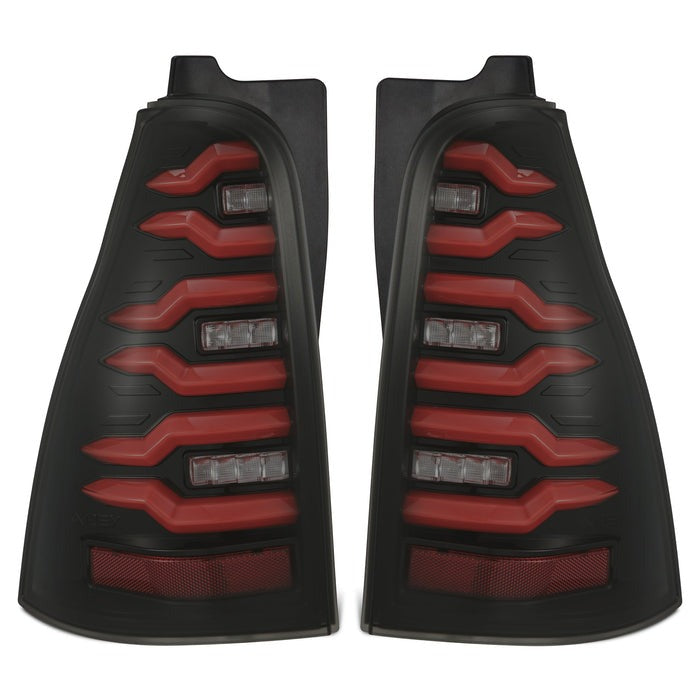 AlphaRex (LUXX-Series) 2003-2009 Toyota 4Runner LED Tail Lights - Black-Red - product image 1