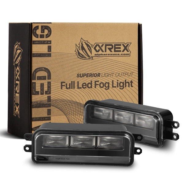 AlphaRex 2022+ Toyota Trucks DoubleTap Dual Color LED Projector Fog Lights - product image 1