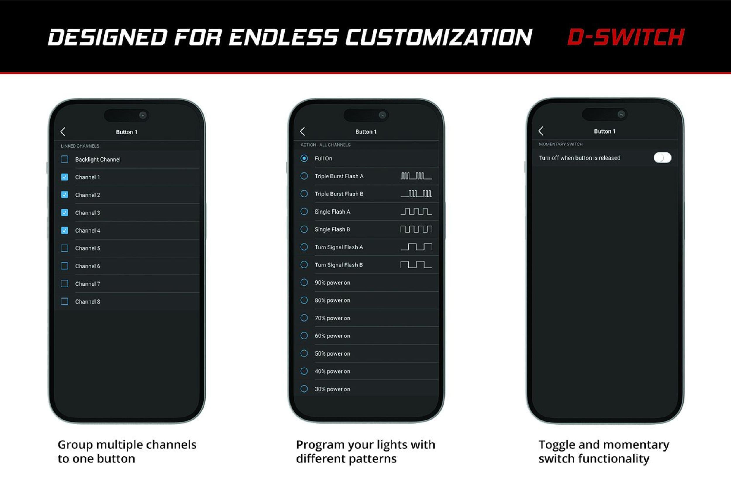 Diode Dynamics D-Switch 8-Channel Switch Panel - product image 3
