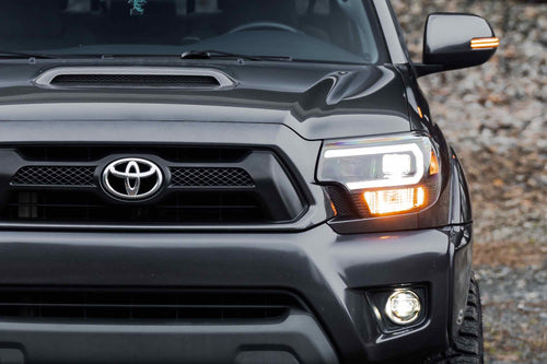 12-15 Tacoma White DRL Heads and Red Tails - product image 2