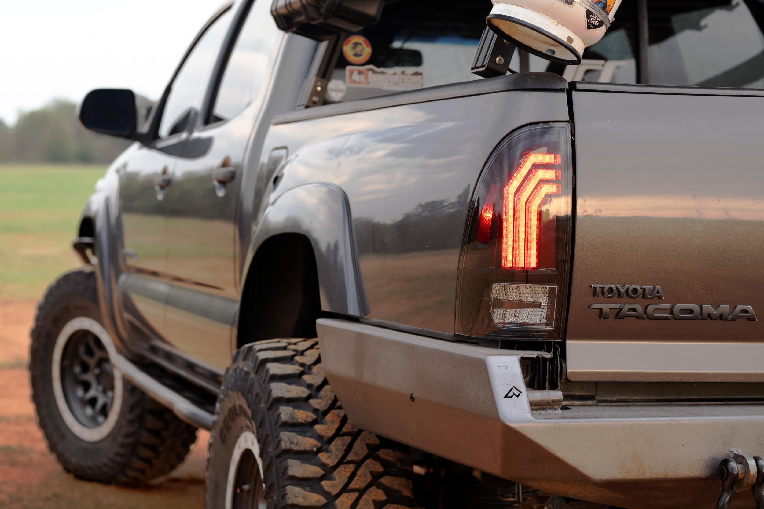 12-15 Tacoma White DRL Heads and Clear Tails - product image 3