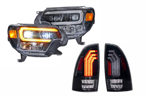 12-15 Tacoma Amber DRL Heads and Clear Tails - product image 1