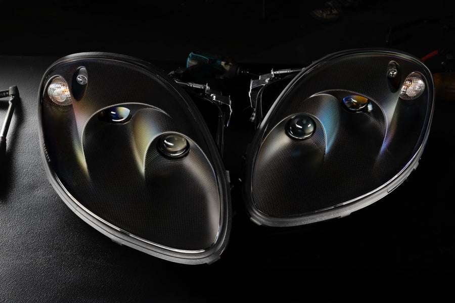 Founders Headlights: Ferrari 360 (RHD/Carbon Fiber) - product image 1