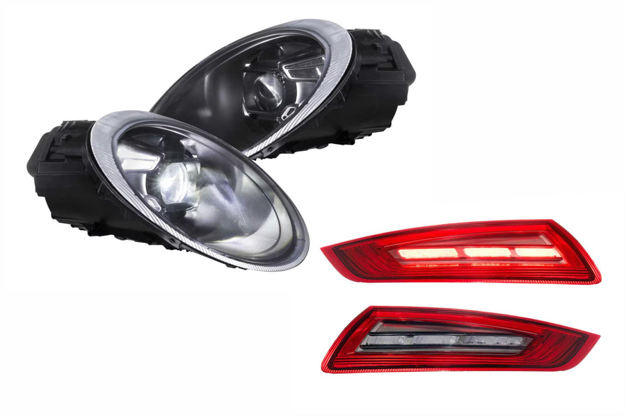 05-08 Porsche 997 Heads and Red Tails OEM Bi-Xenon - product image 1