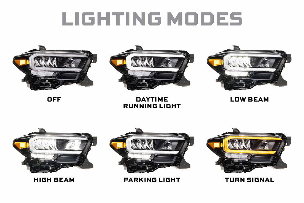 OEM LED Headlight: Toyota Tacoma (16-23 / Base / Right) - product image 4