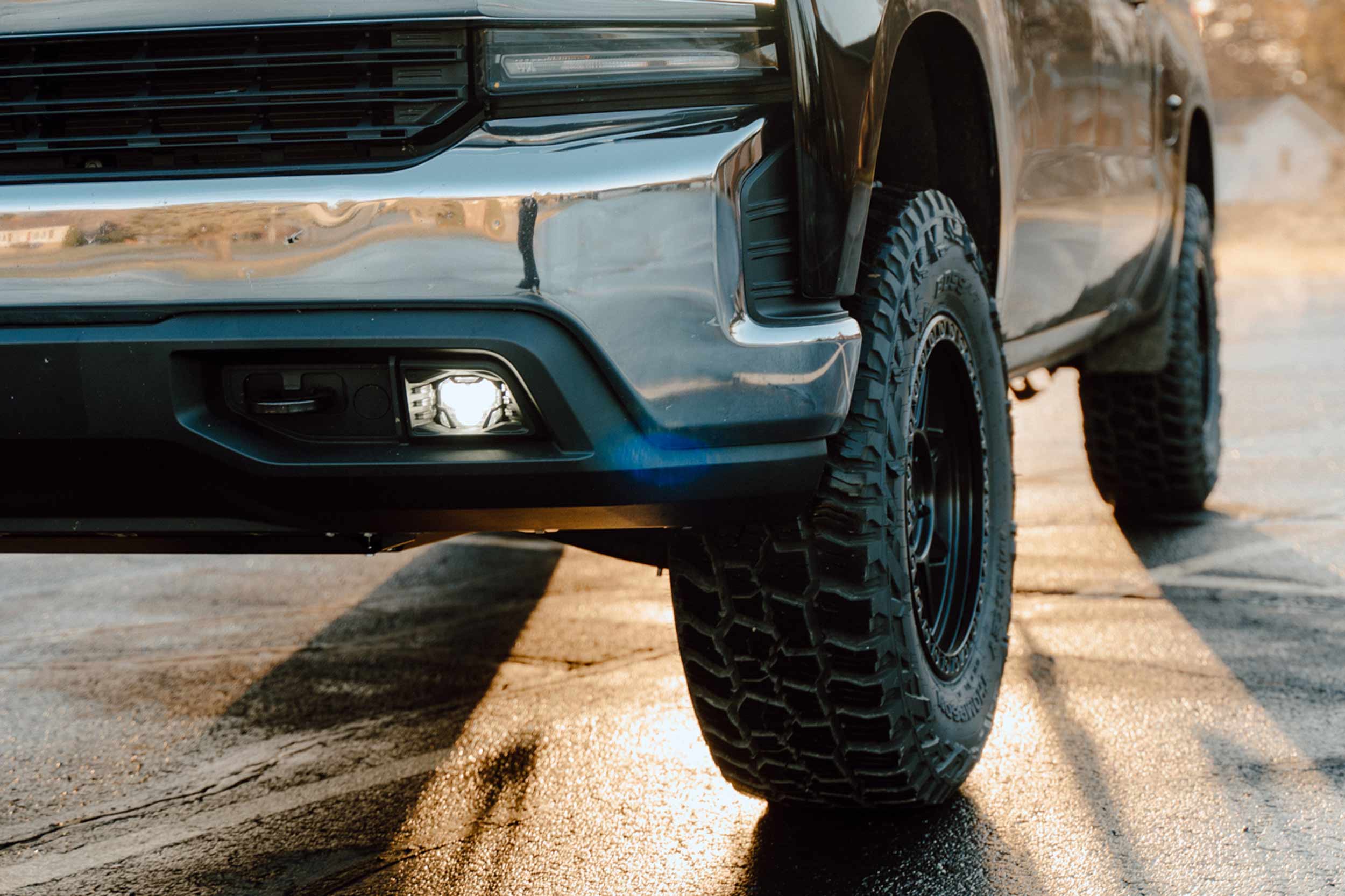19-21 Silverado 1500 / 20-23 Silverado HD 4Banger Fog Light Kit: HXB White - product image 6