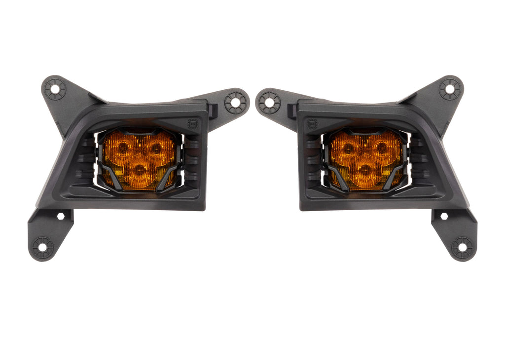 19-21 Silverado 1500 / 20-23 Silverado HD 4Banger Fog Light Kit: NCS Yellow - product image 1