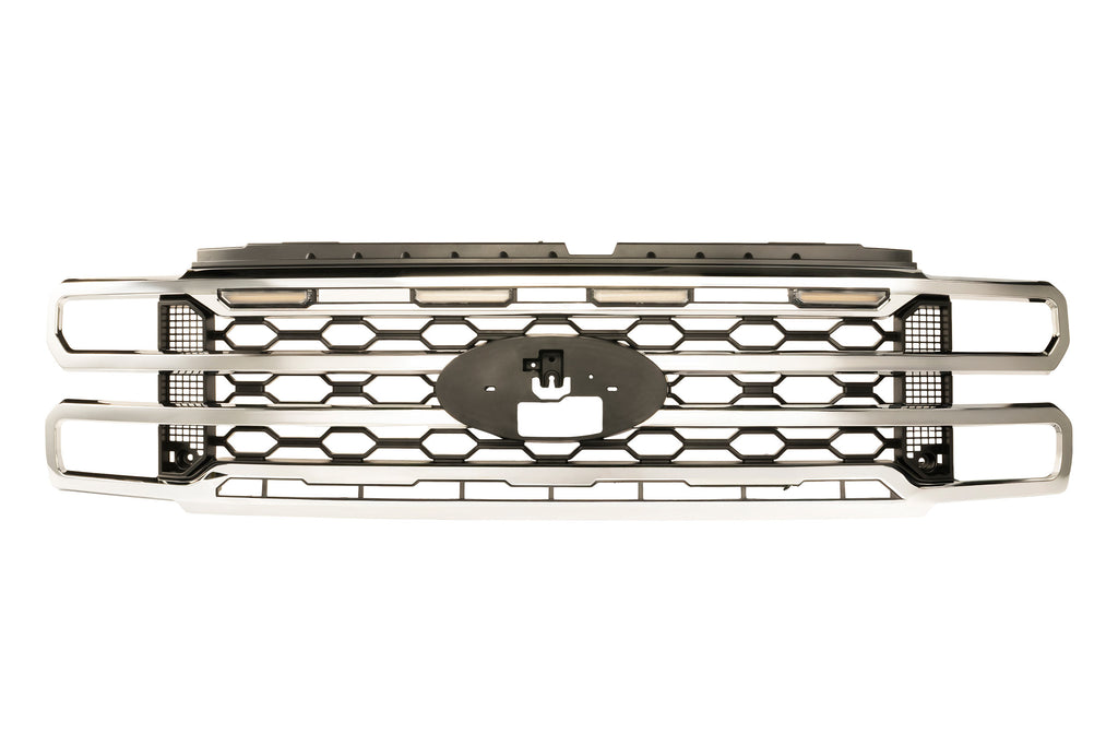 XBG LED Grille: 23-27 Super Duty (Chrome / Each) - product image 8