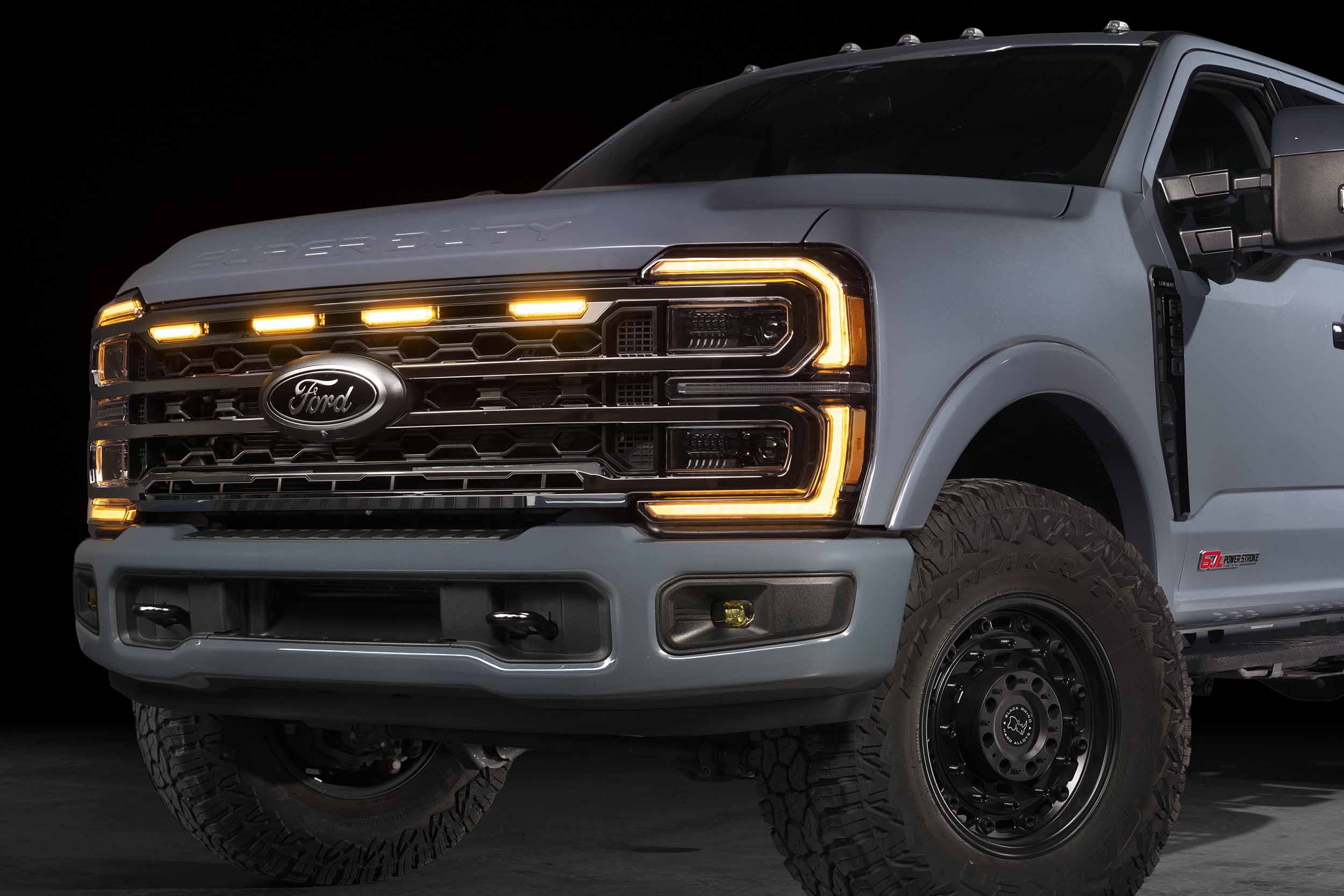 XBG LED Grille: 23-27 Super Duty (Chrome / Each) - product image 13