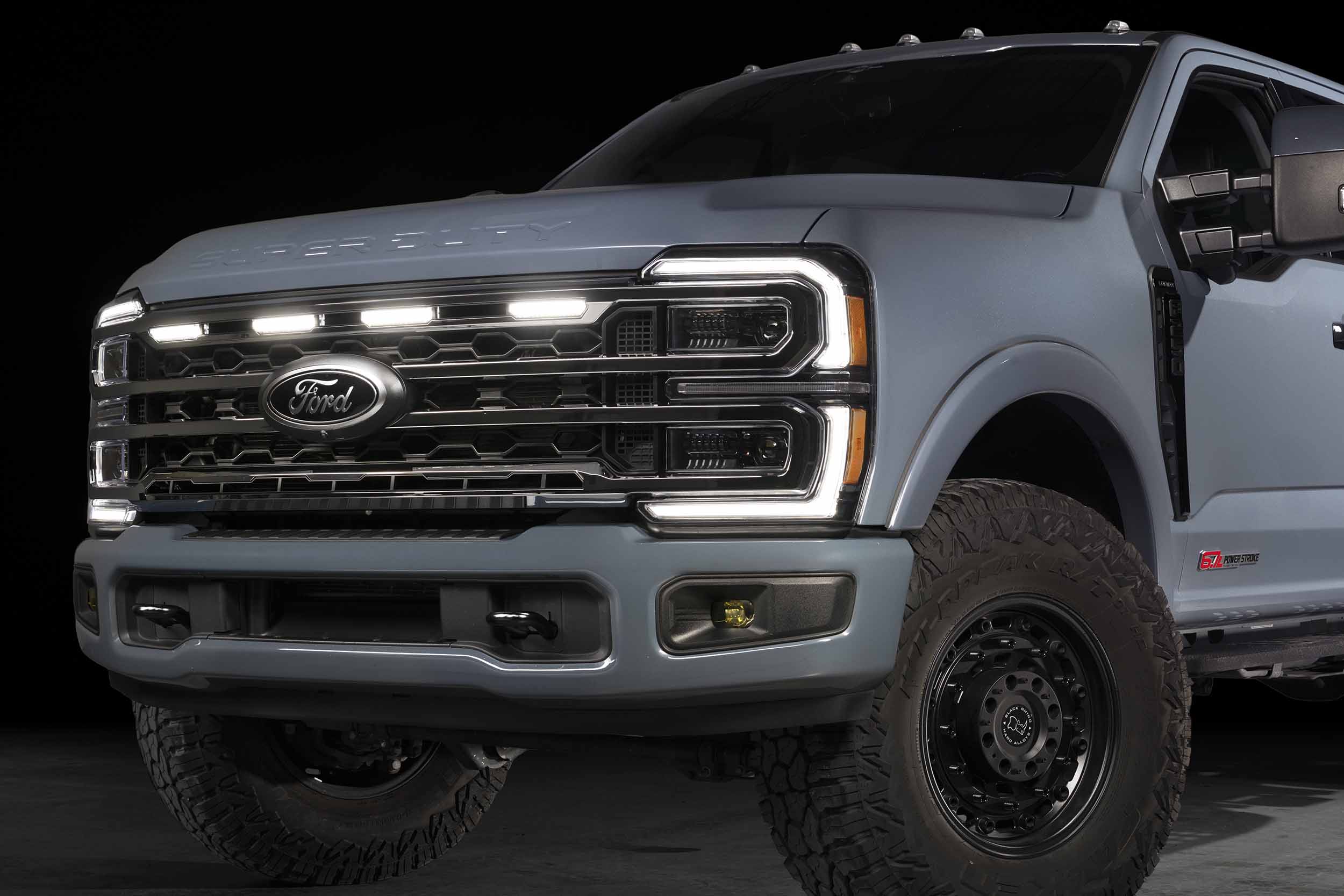 XBG LED Grille: 23-27 Super Duty (Chrome / Each) - product image 14