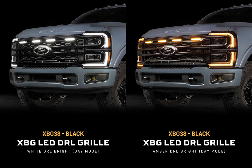 XBG LED Grille: 23-27 Super Duty (Black / Each) - product image 2
