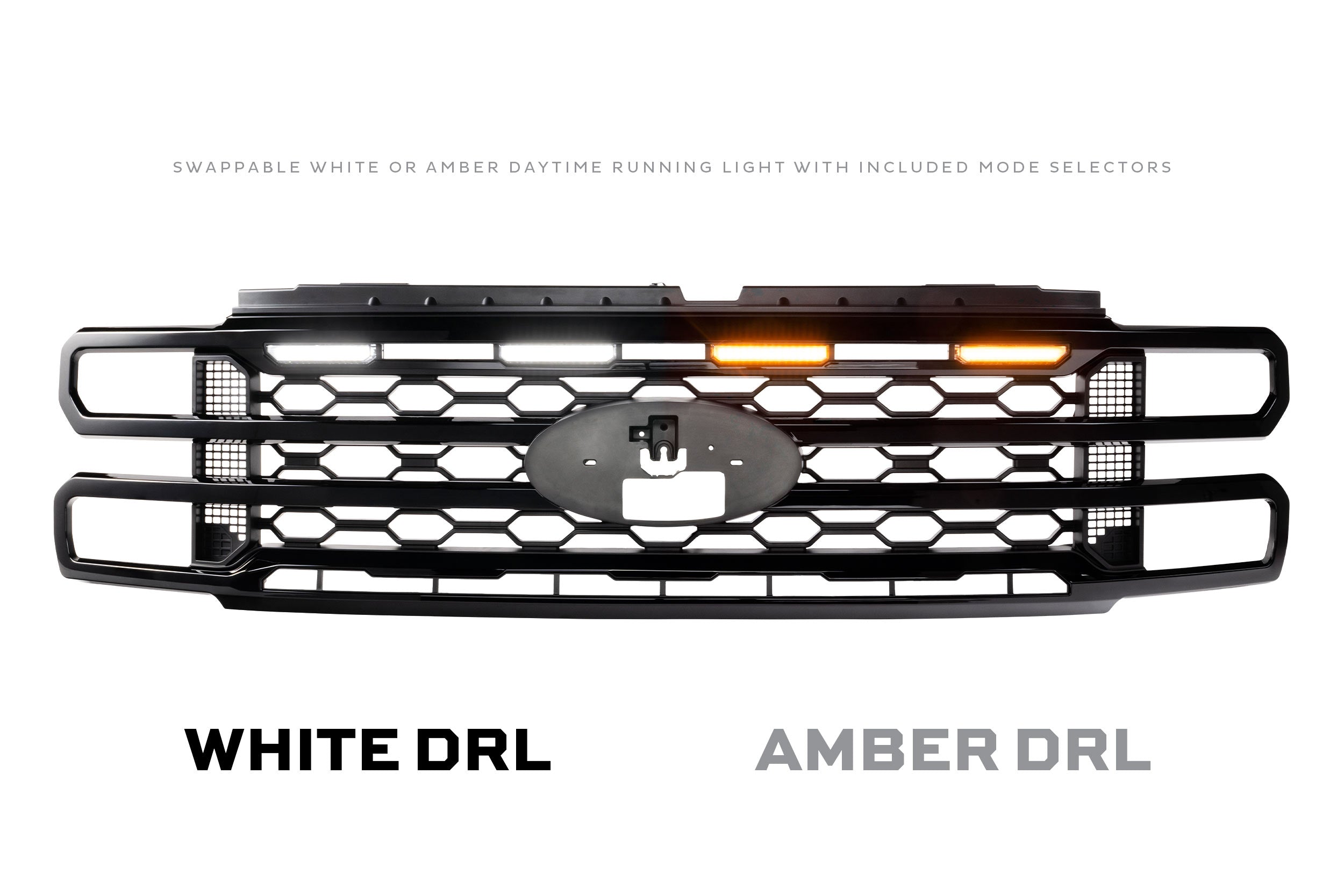 XBG LED Grille: 23-27 Super Duty (Black / Each) - product image 5