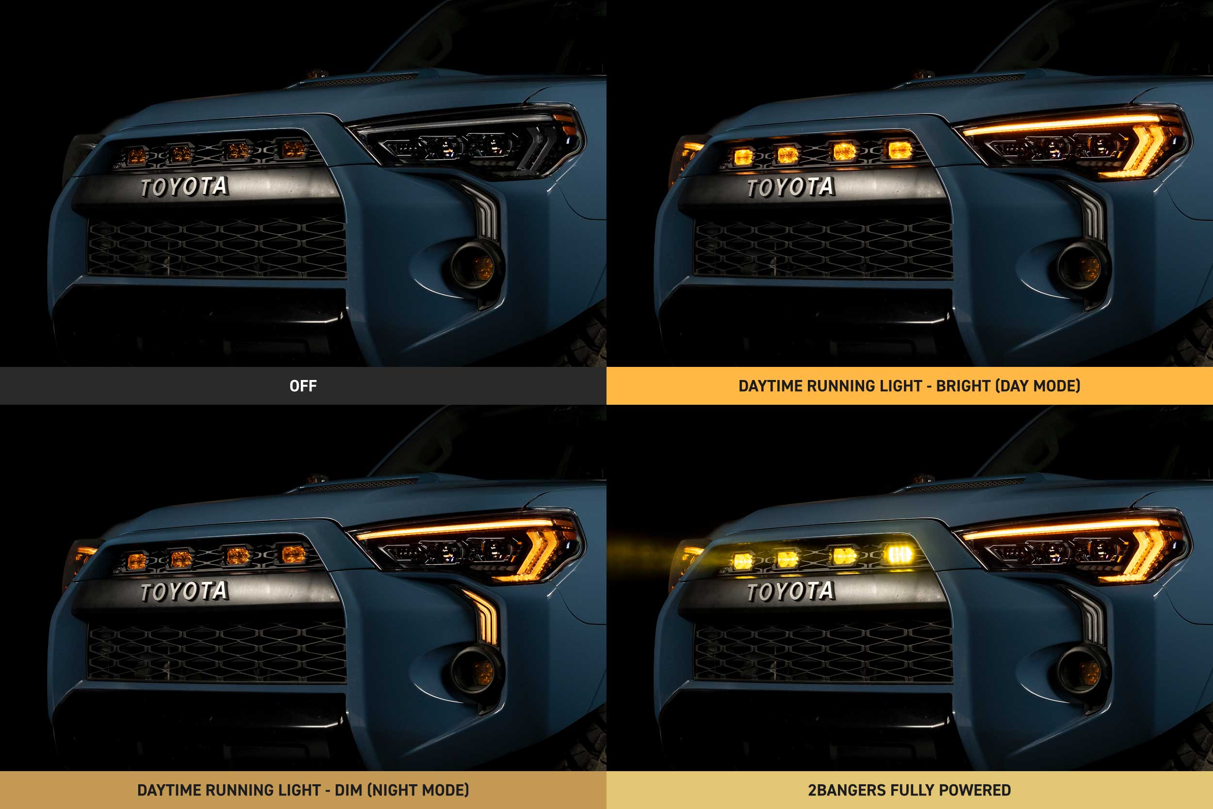 XBG LED Grille: 14-24 Toyota 4Runner - product image 7