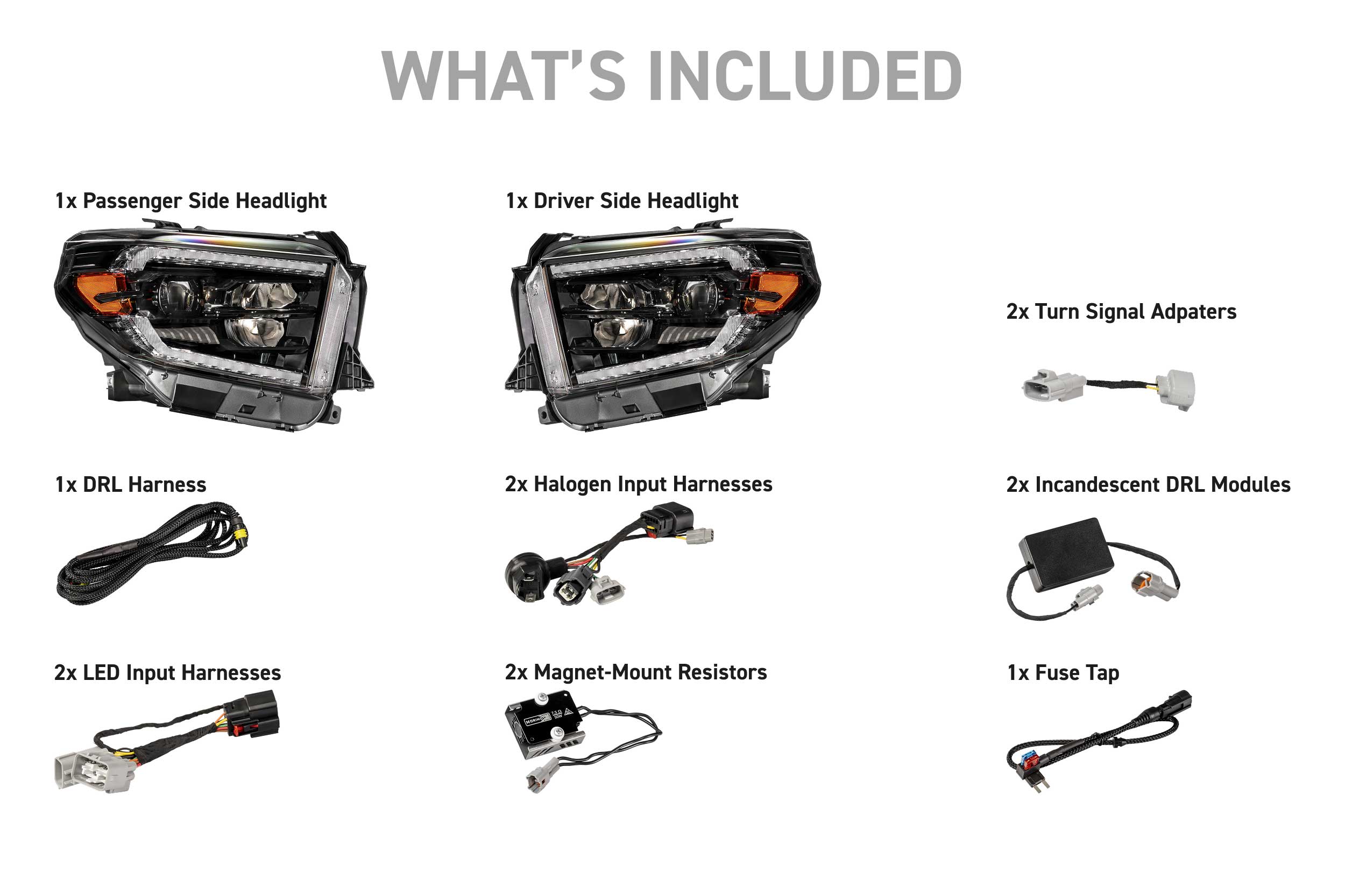 XB Evo Hybrid Headlights: 14-21 Toyota Tundra (Set) - product image 3