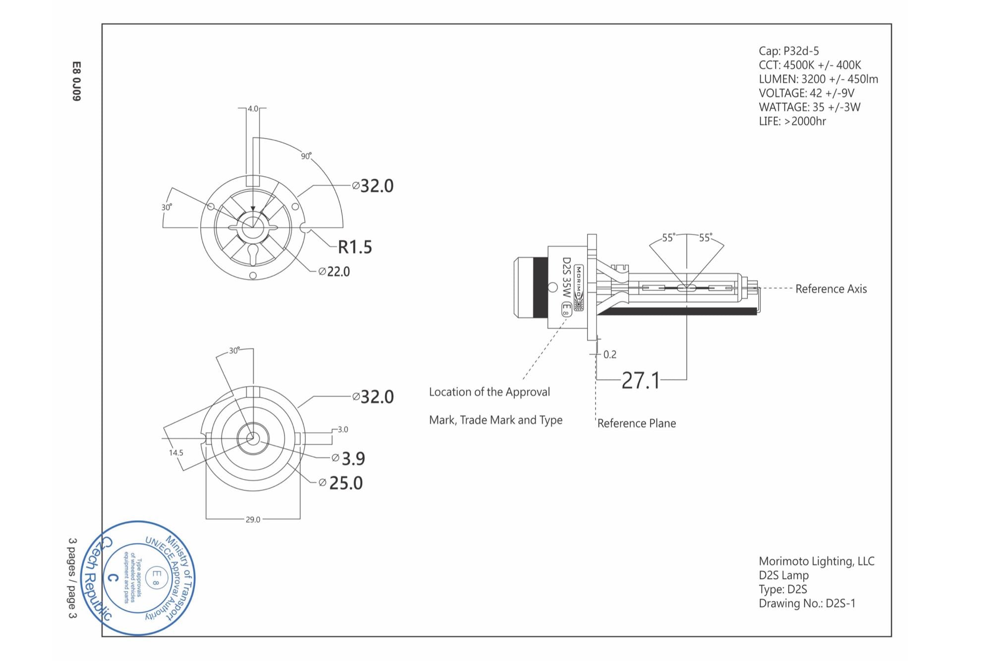 D2R: XB 4300K HID Bulbs (Pair) - product image 7