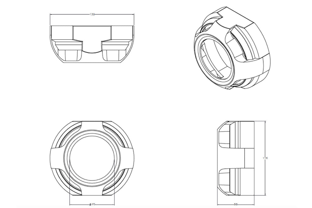 Apollo 2.0 Flat Projector Shroud - product image 4