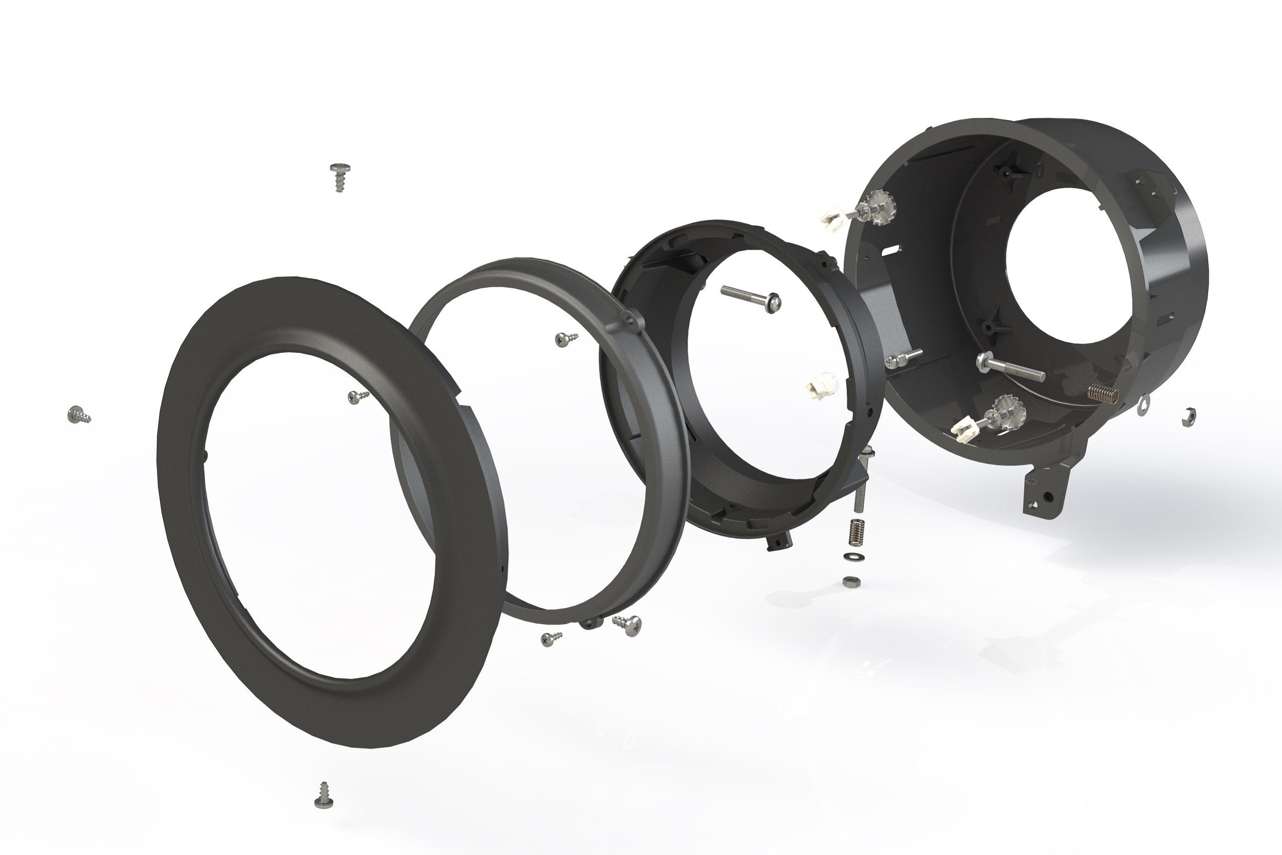 7in Headlight Adapters: Jeep JL / JT (Set) - product image 1