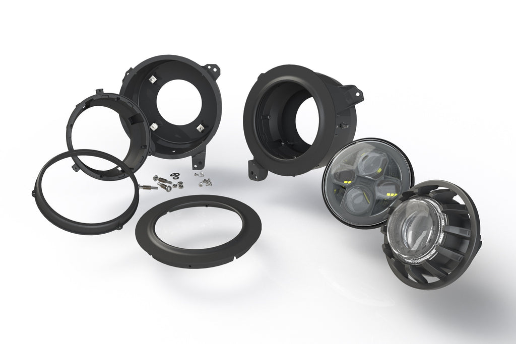 7in Headlight Adapters: Jeep JL / JT (Set) - product image 8