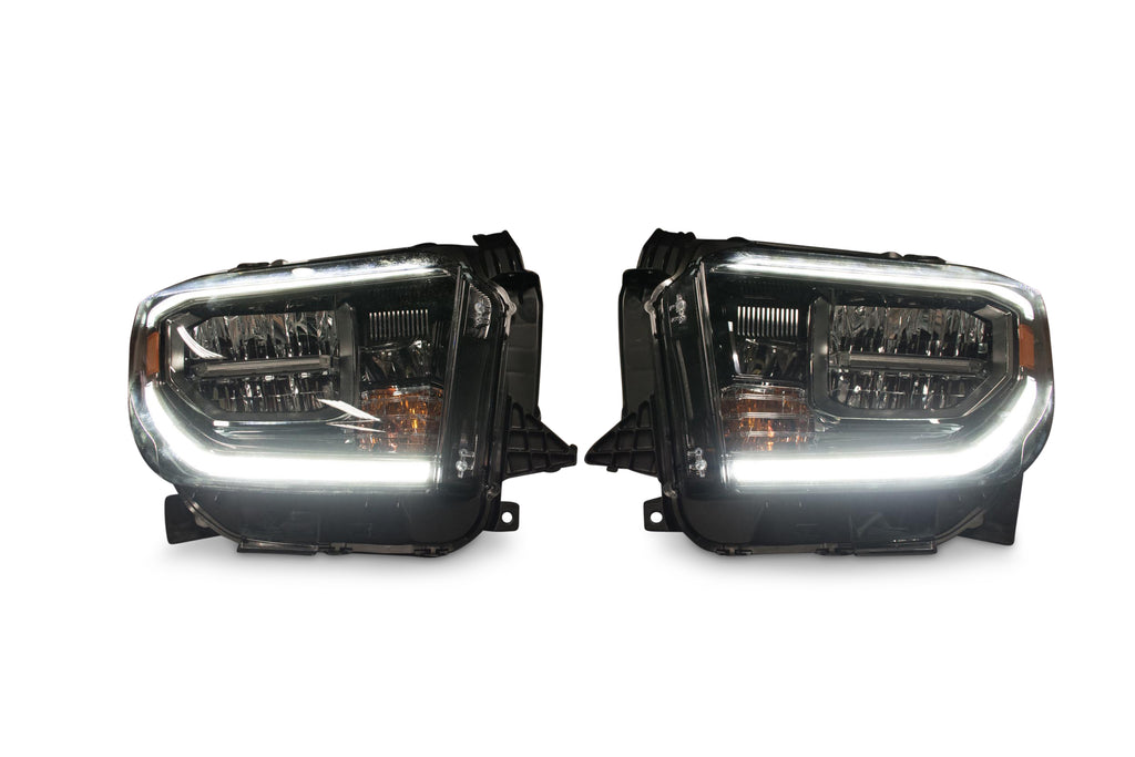 OEM LED Headlights: Toyota Tundra (18+) (Black / Left) - product image 2