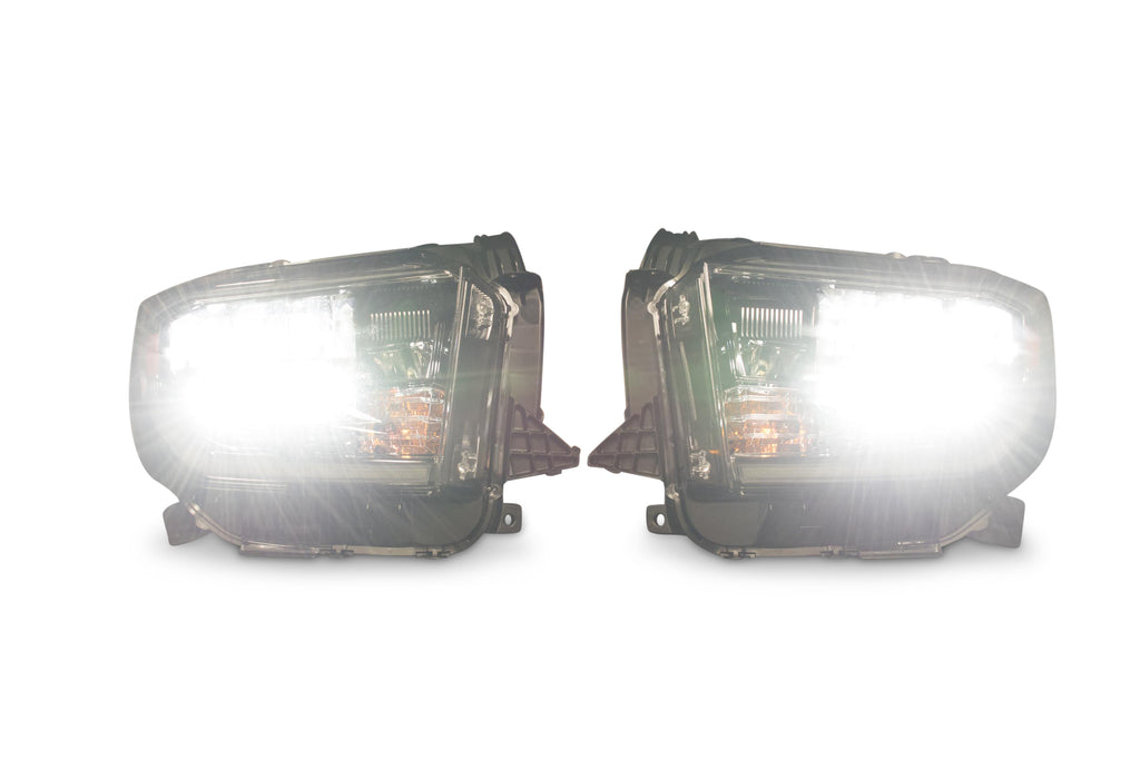 OEM LED Headlights: Toyota Tundra (18+) (Black / Left) - product image 5