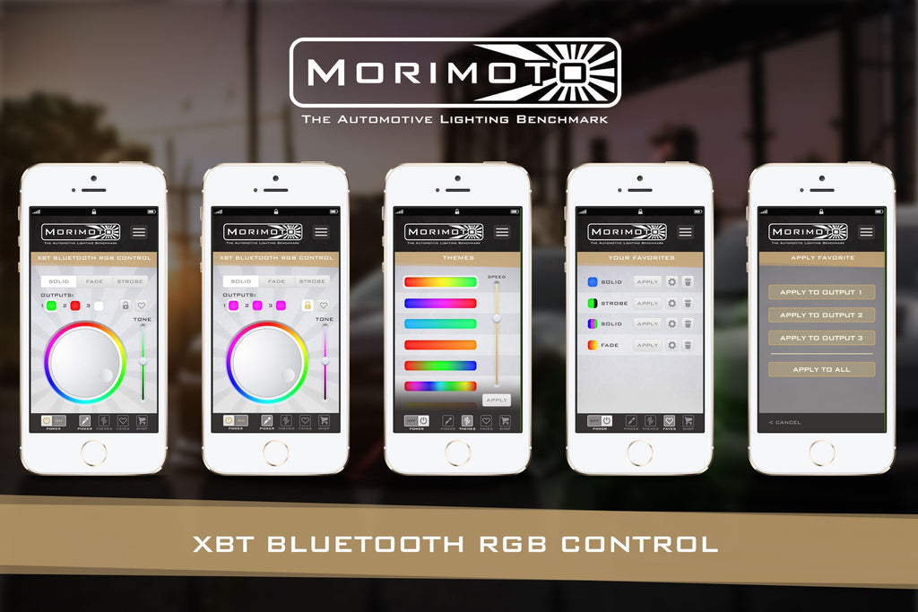 RGBW Controller: Morimoto XBT (1x5 / 2x4 Wire Universal Standard) - product image 10