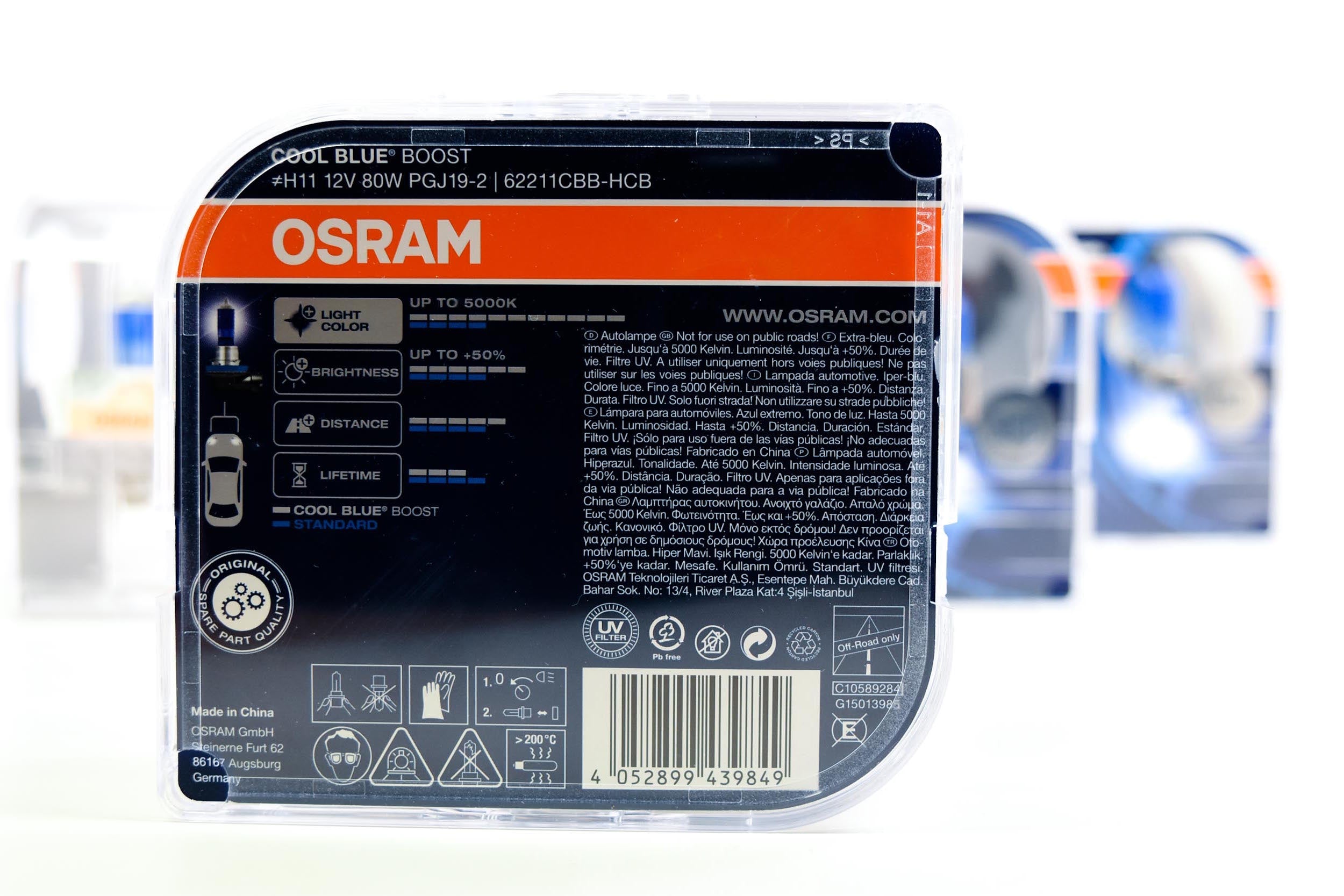 H11: Osram CBB Halogen (Duobox) - product image 2