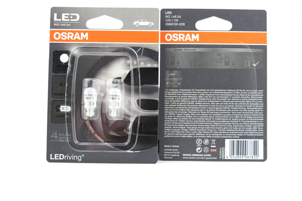 T10/194: Osram 2880CW (Cool White) (Duobox) - product image 1