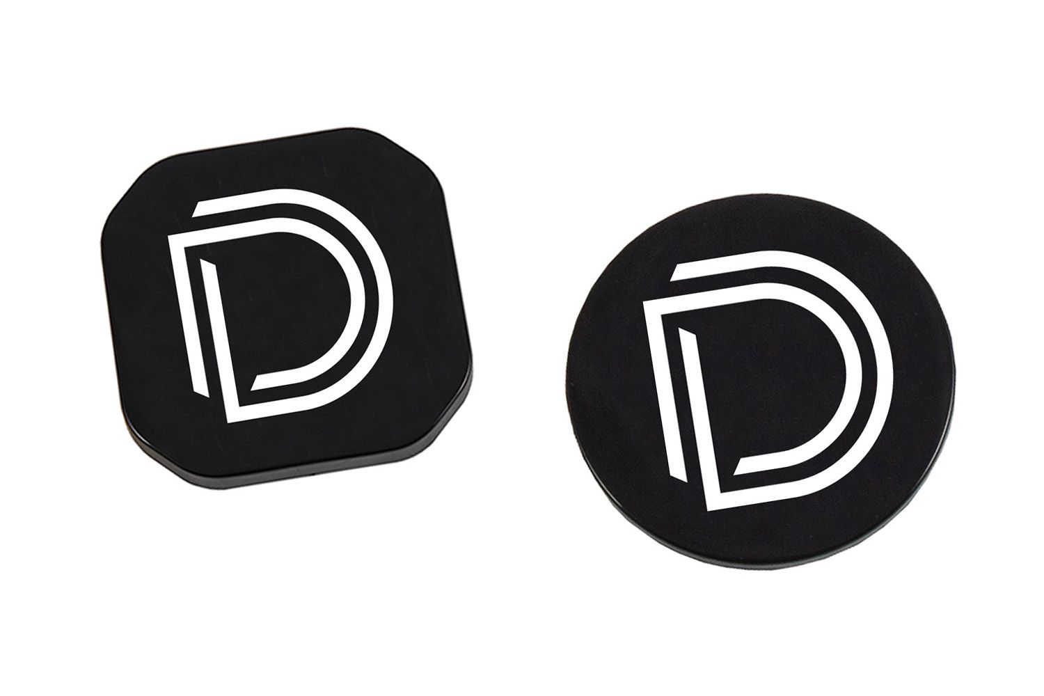 DD SS Cover: Round / Black + DD Logo - product image 1