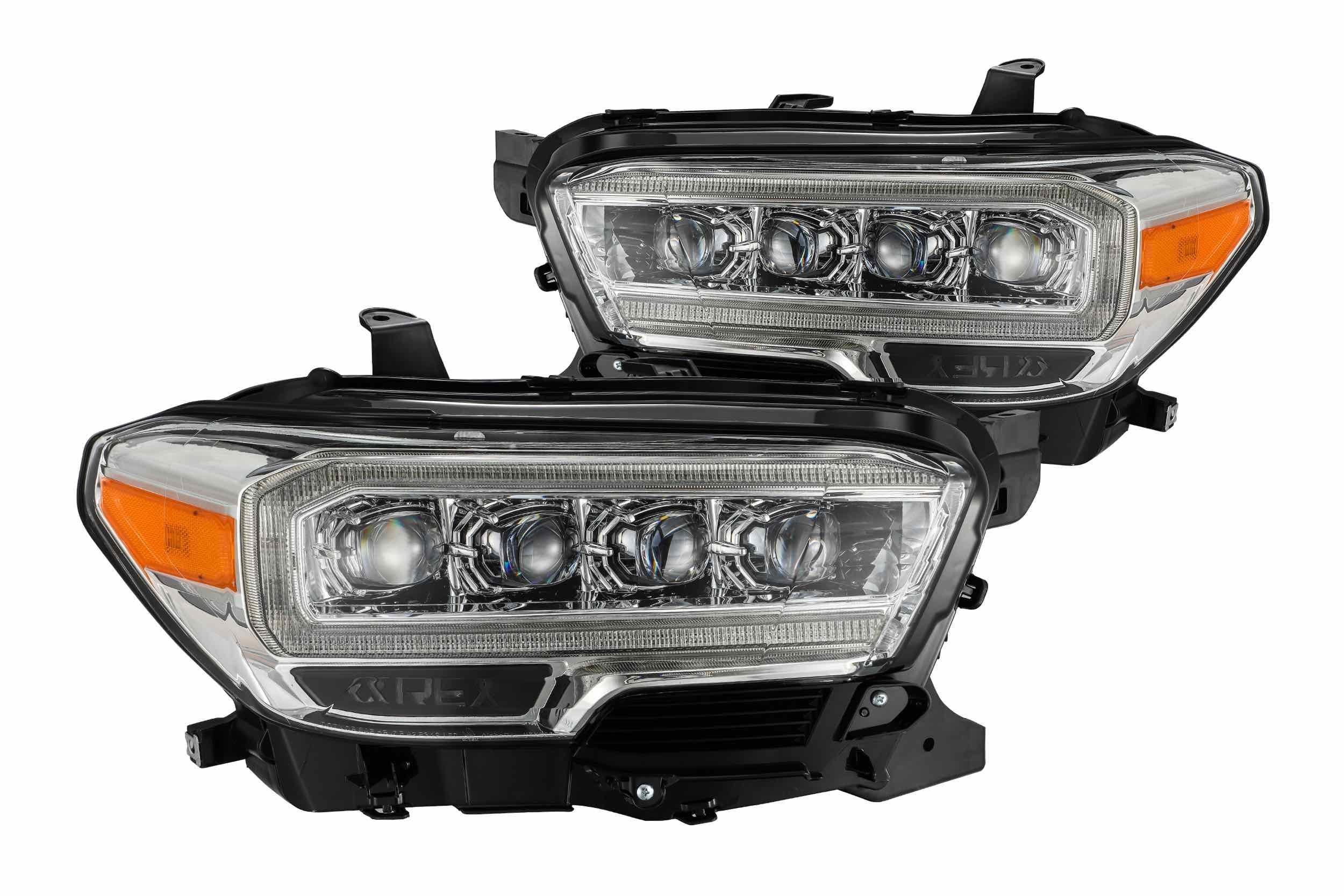 ARex Nova LED Headlights: Toyota Tacoma (16-20) - Chrome (Set) - product image 1