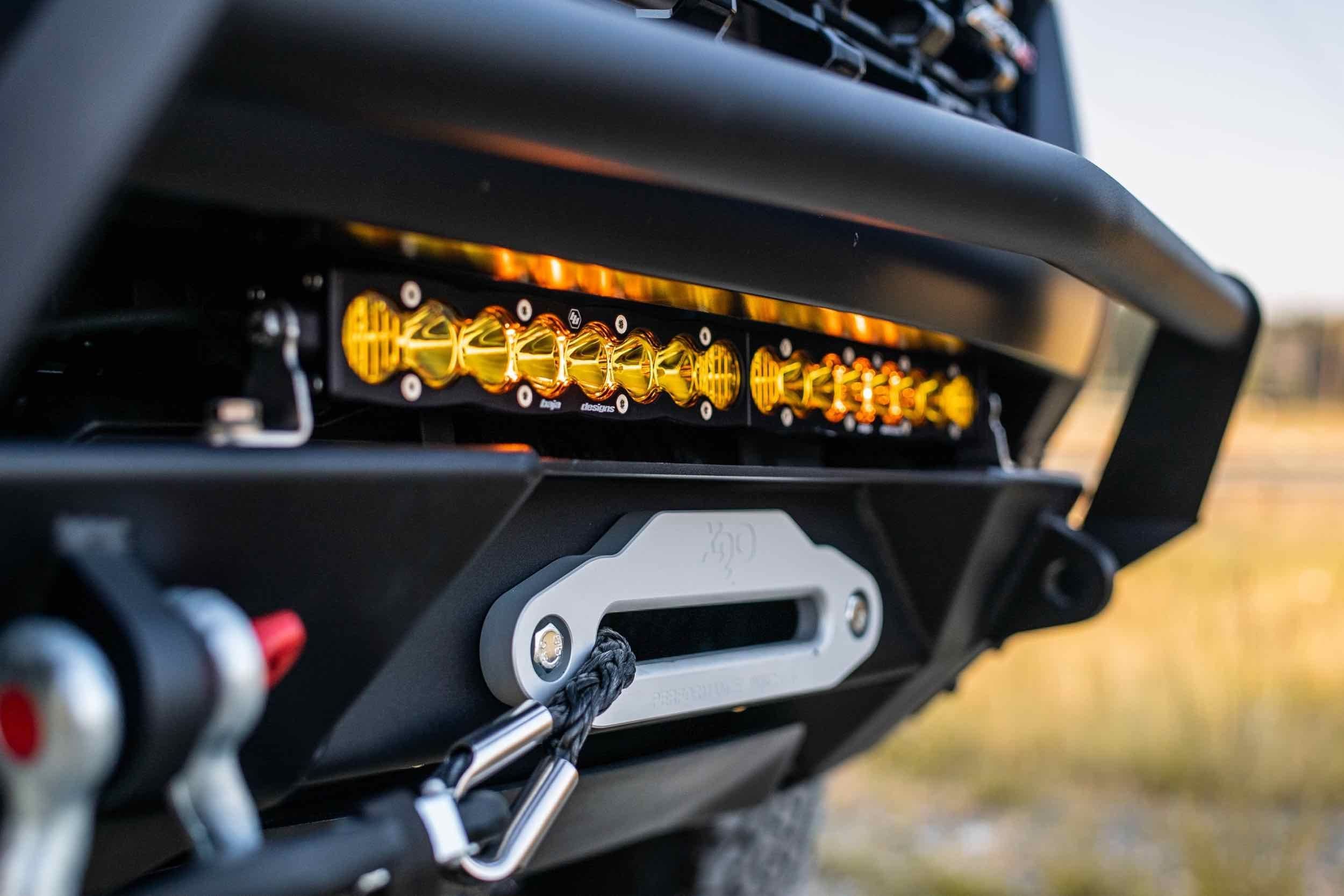 BD 10in Light Bar Cover (Amber / OnX6 series) - product image 8