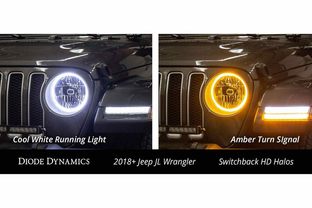 DD HD LED Halos: Set (100mm / Amber) - product image 4