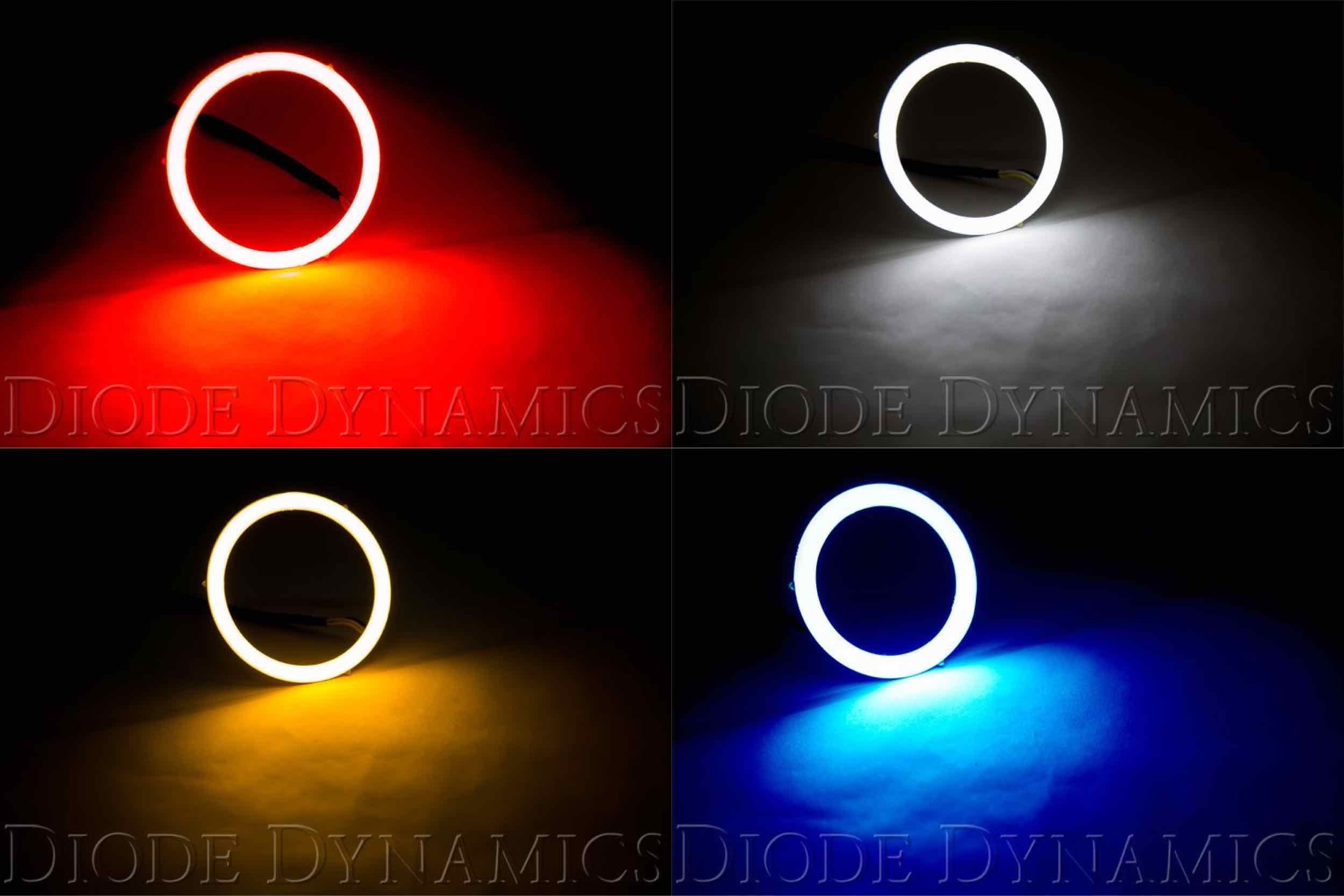 DD HD LED Halos: Set (100mm / White) - product image 6