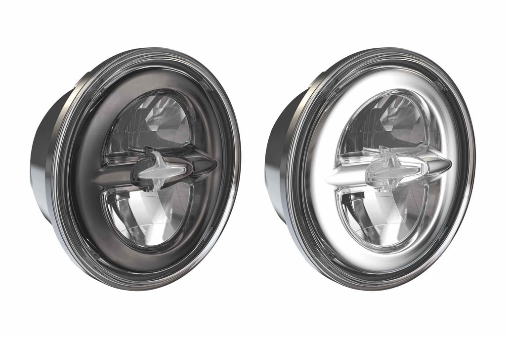 JW Speaker: 8620 - 12V LED Headlight (Chrome) - product image 1
