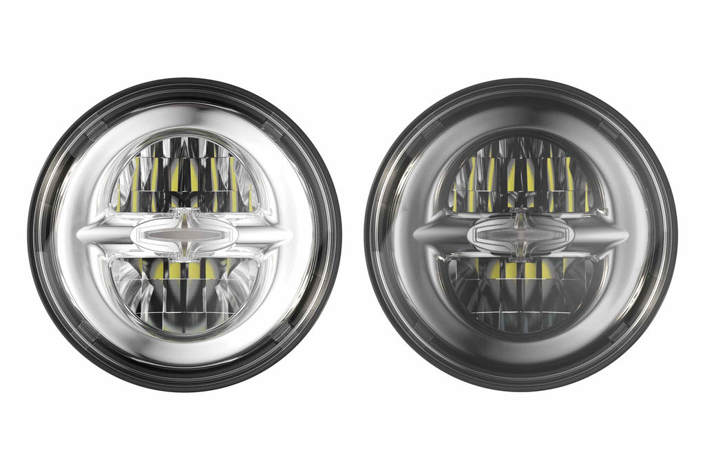 JW Speaker: 8620 - 12V LED Headlight (Chrome) - product image 2