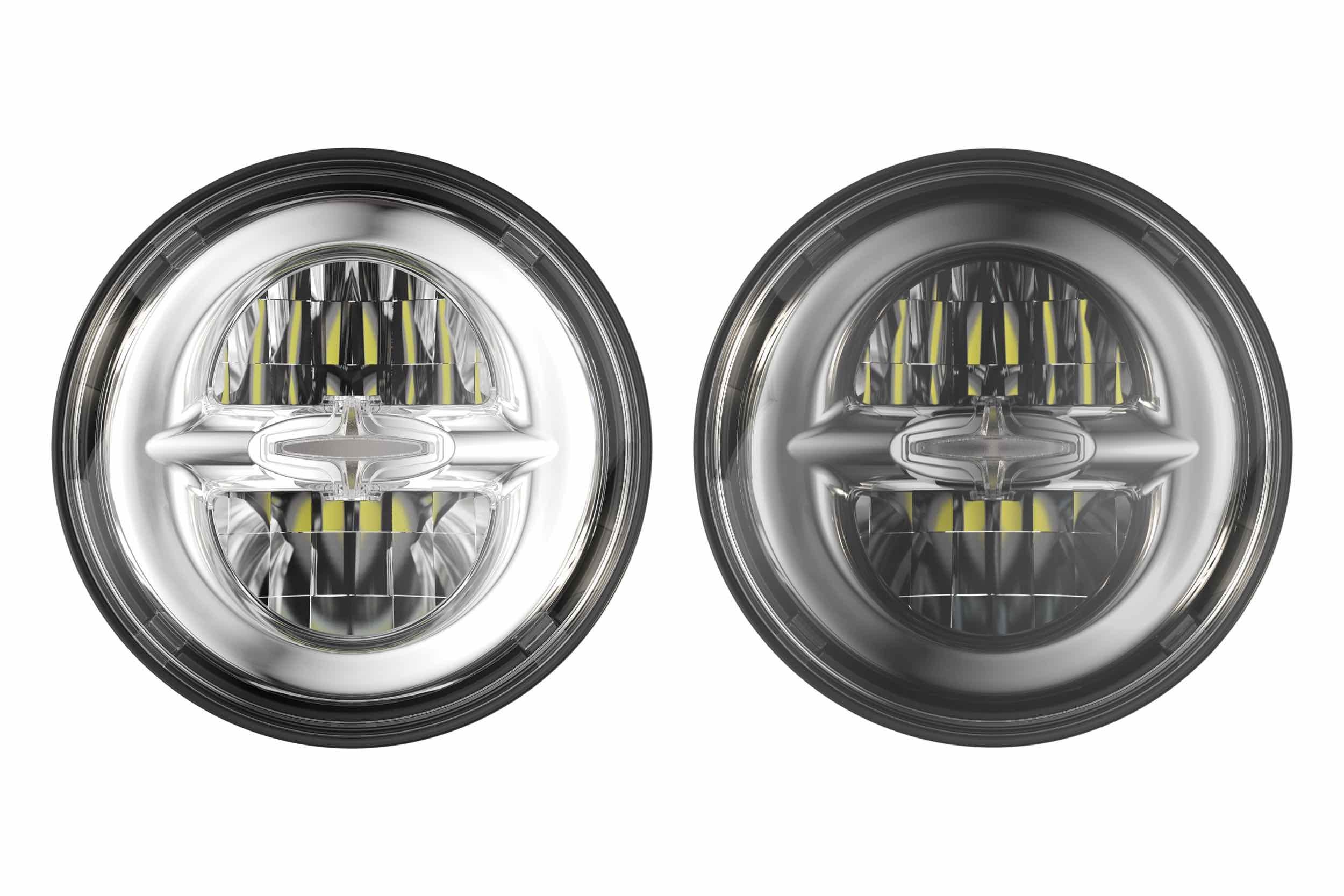 JW Speaker: 8620 - 12V LED Headlight (Chrome) - product image 2
