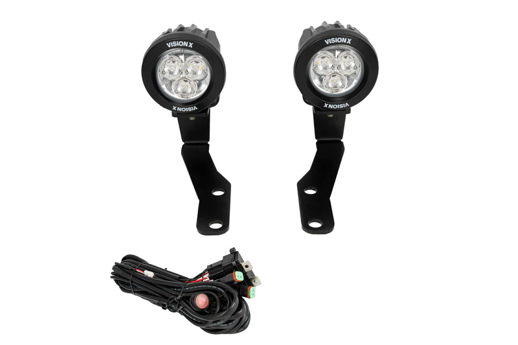 2016+ 3rd Gen. Toyota Tacoma Ditch Light mounts W/ 21 WATT MINI CANNON - product image 1