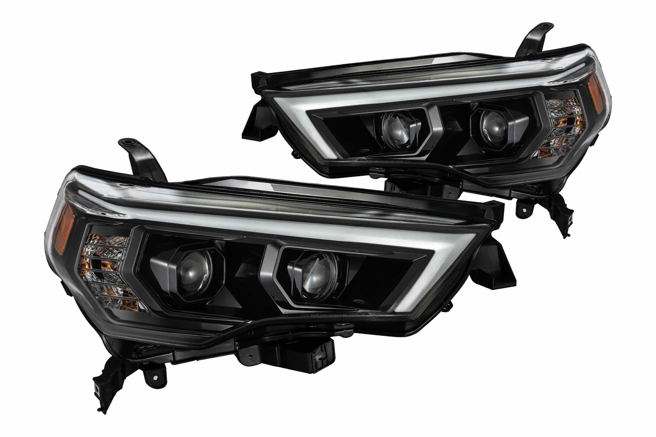 ARex Luxx LED Headlights: Toyota 4Runner (14-20) - Alpha-Black (Set) - product image 1