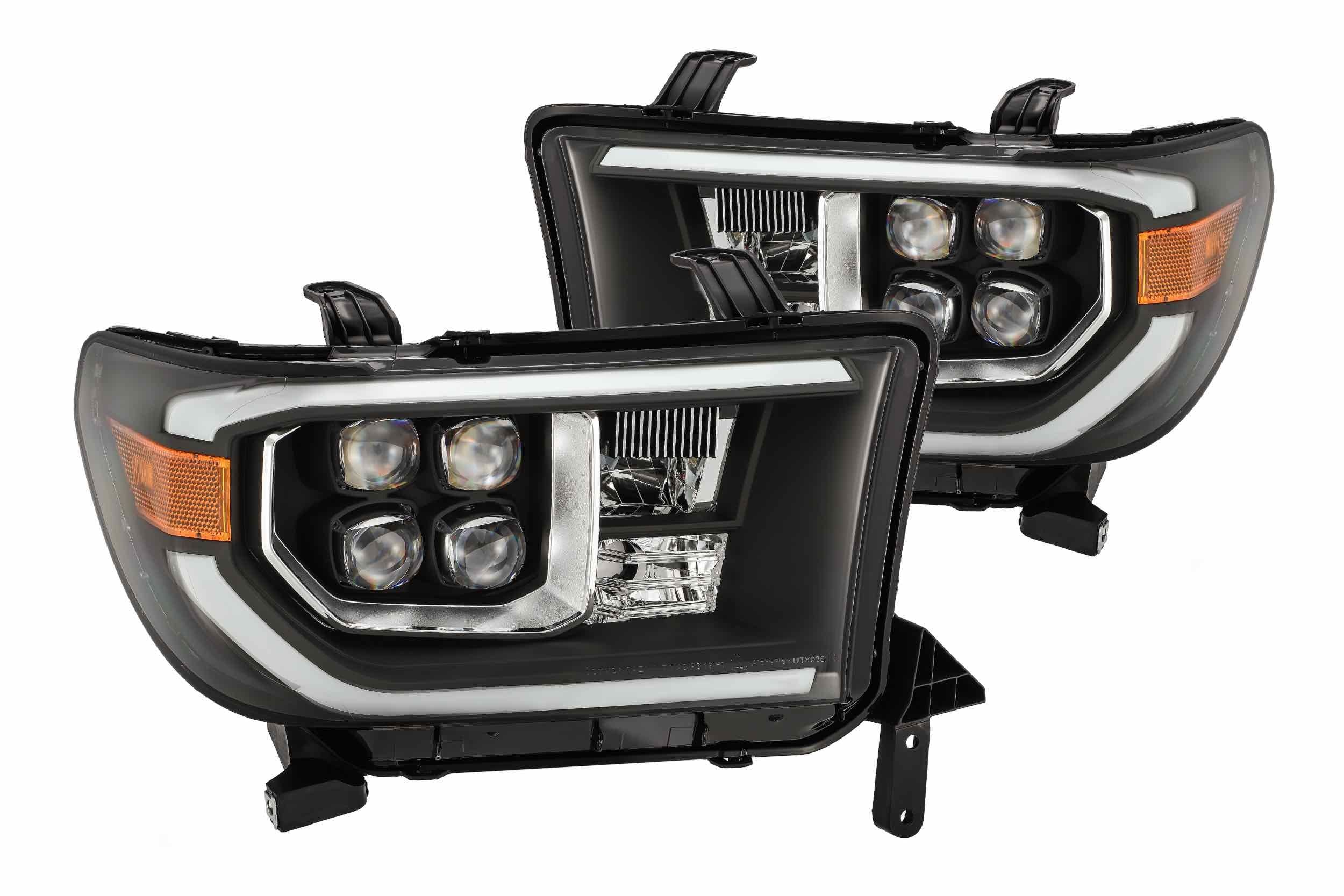 ARex Nova LED Headlights: Toyota Tundra (07-13) - Black w/ Adj (Set) - product image 1