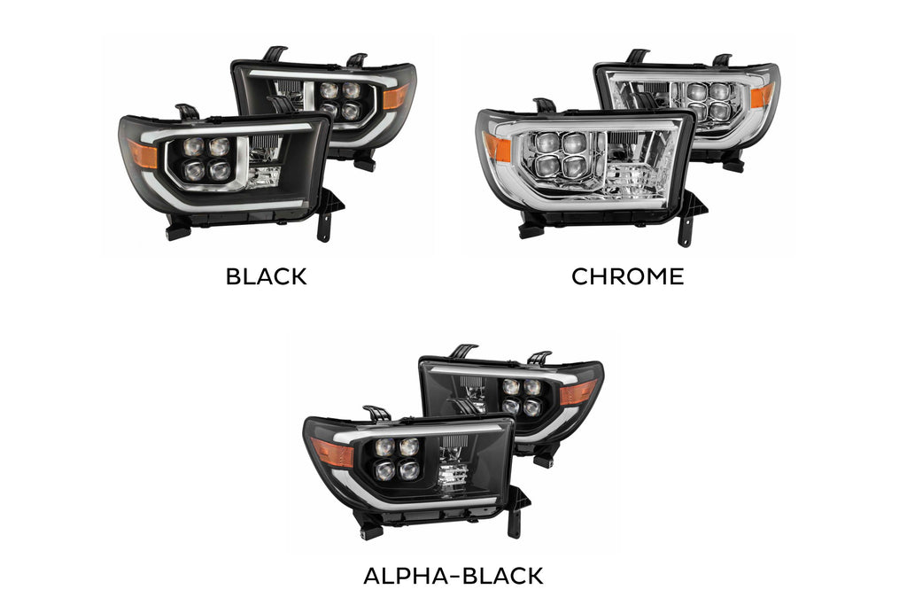 ARex Nova LED Headlights: Toyota Tundra (07-13) - Chrome w/o Adj (Set) - product image 2