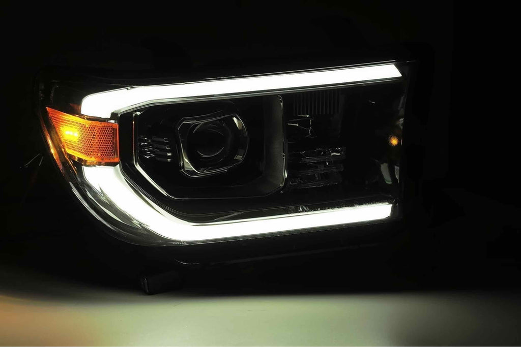 ARex (PRO-Series) Halogen Headlights:: Toyota Tundra (07-13) - Matte Black / Chrome (Set) (w/ Auto-Leveling) - product image 10