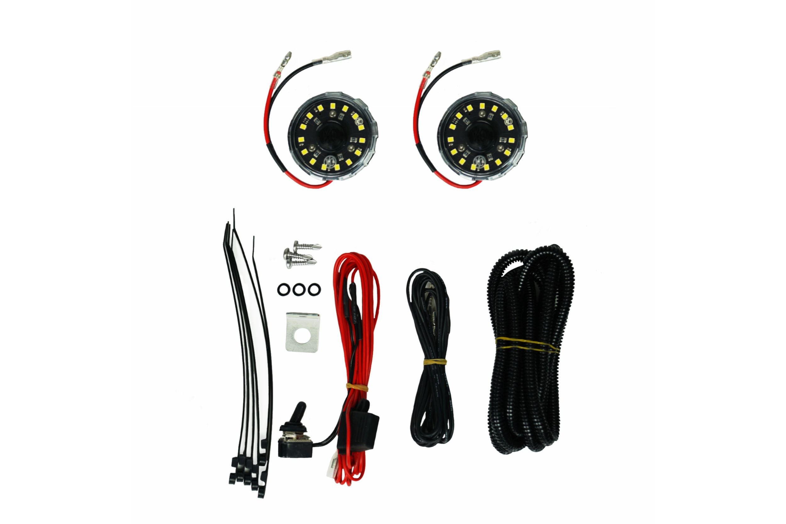 Cyclone V2 Rock Light Kit: Amber (6pk) - product image 3
