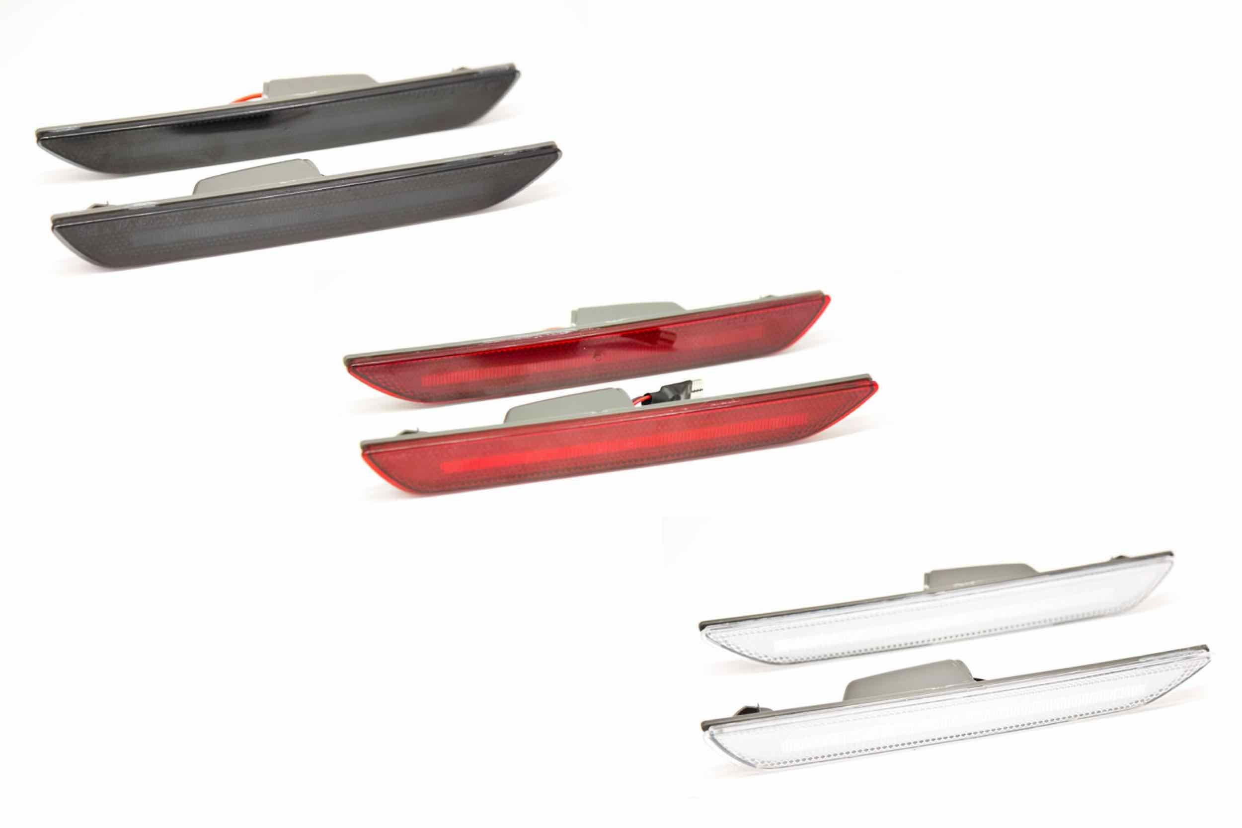 DD LED Sidemarkers: (Set / Amber-Red / Mustang 10-14) - product image 1