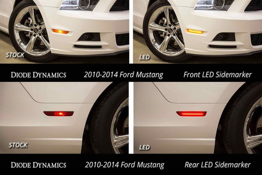 DD LED Sidemarkers: (Set / Amber-Red / Mustang 10-14) - product image 5
