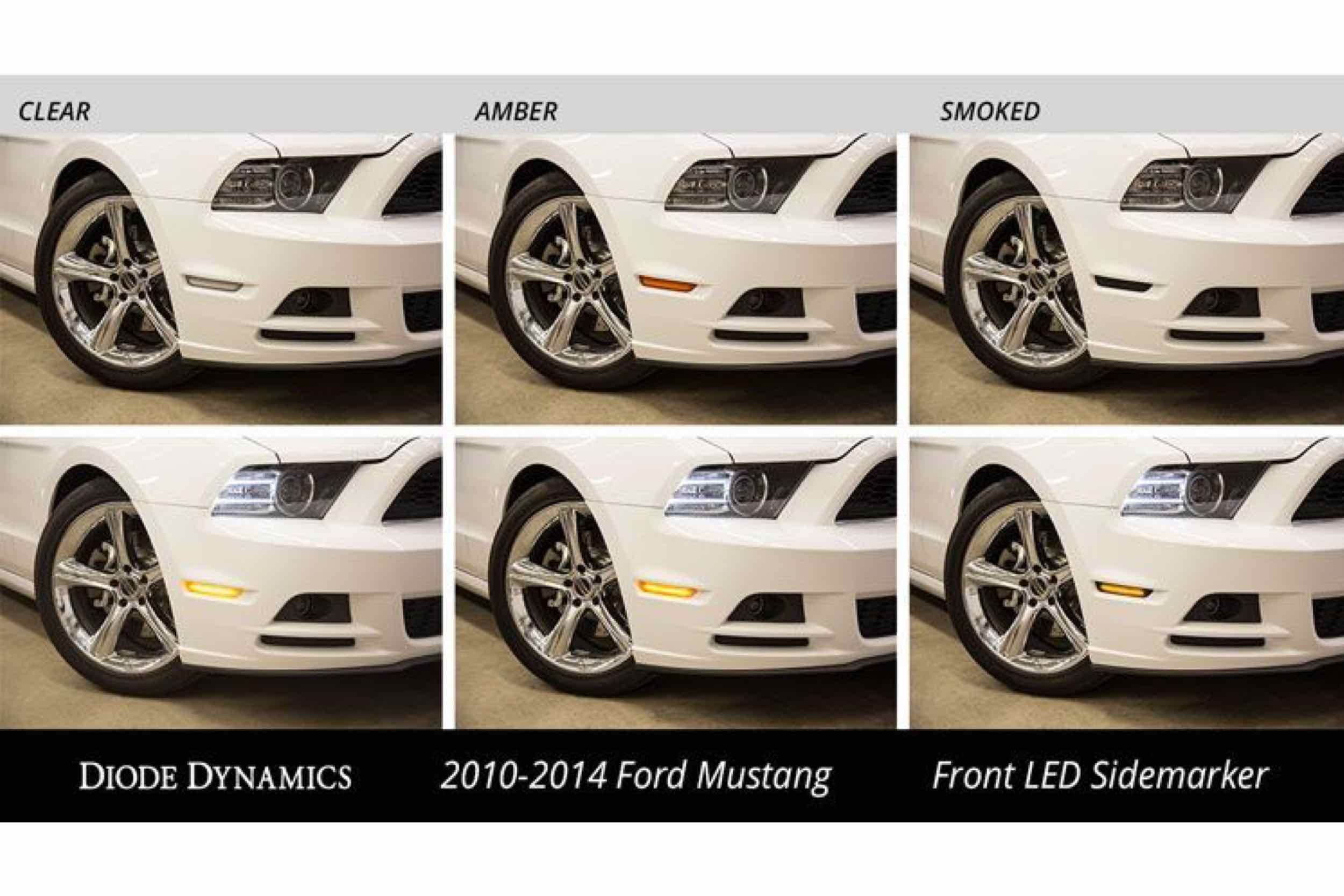 DD LED Sidemarkers: (Set / Amber-Red / Mustang 10-14) - product image 6