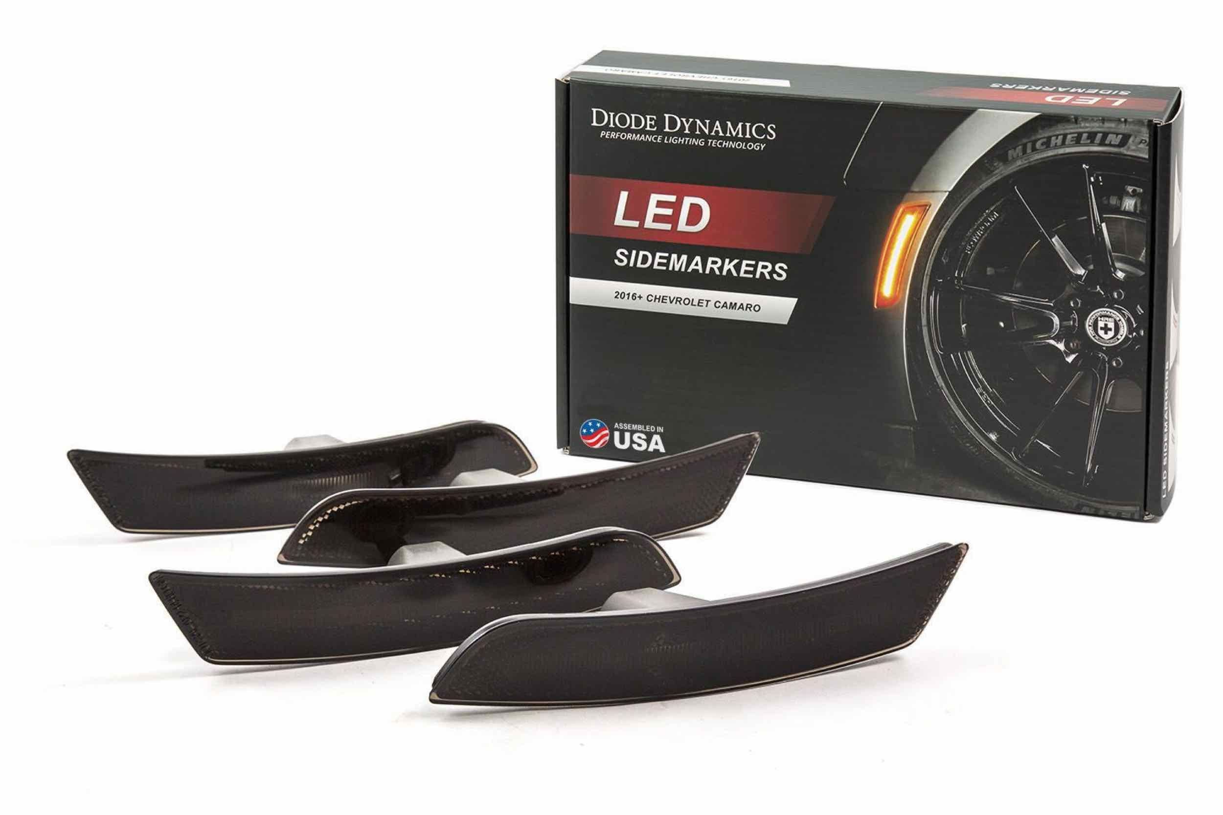 DD LED Sidemarkers: (Set / Amber-Red / Camaro 16-18) - product image 2