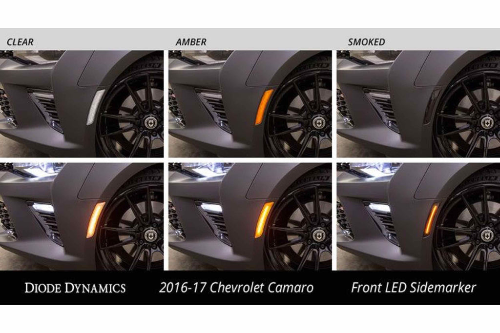 DD LED Sidemarkers: (Set / Amber-Red / Camaro 16-18) - product image 3