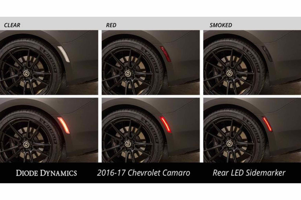 DD LED Sidemarkers: (Set / Amber-Red / Camaro 16-18) - product image 4