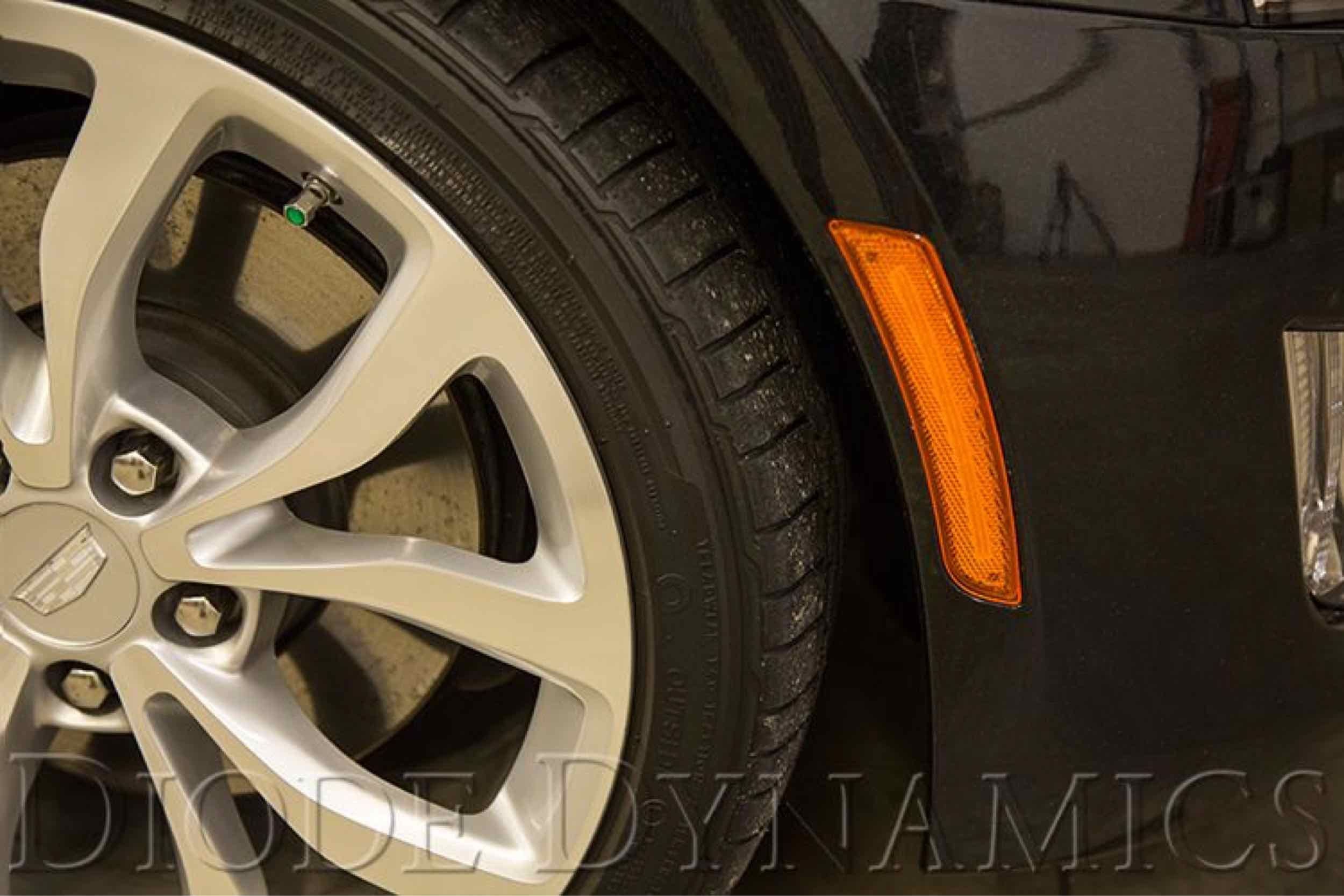 DD LED Sidemarkers: (Set / Amber-Red / Cadillac ATS (16-19) - product image 4