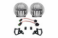 KC Gravity G4 Fogs: Wrangler JL (19+) (Set / White / Steel Bumper) - product image 1